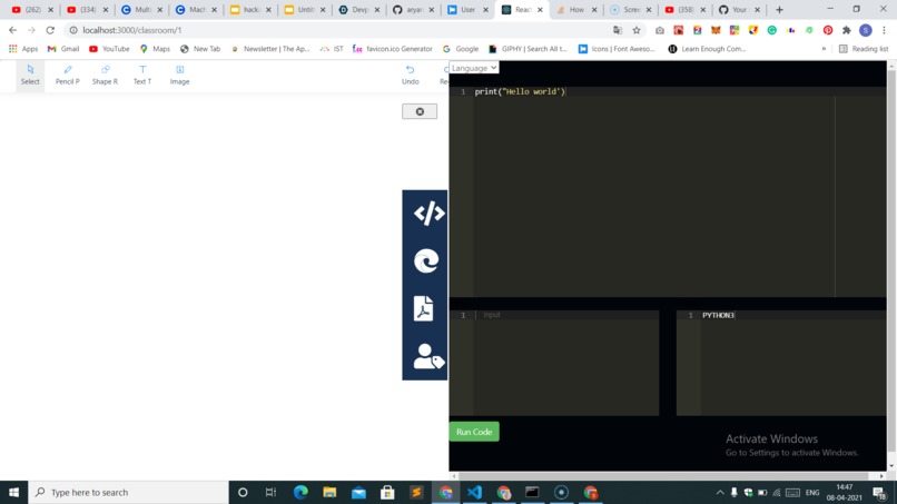Team-48_Snehasish_Dhar_Edunation – screenshot 2