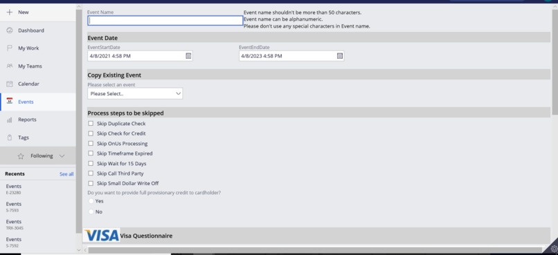 Disputes Scenario Manager – screenshot 3