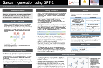 Sarcastic Reply generation