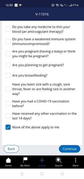 COVID Vaccination Management System – screenshot 7