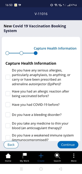 COVID Vaccination Management System – screenshot 6