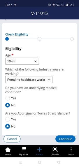 COVID Vaccination Management System – screenshot 3