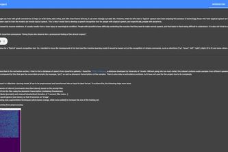 Atypical Speech Recognition