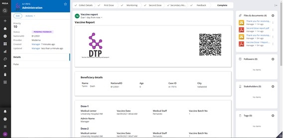 Vaccine distribution tracking  & passport – screenshot 5