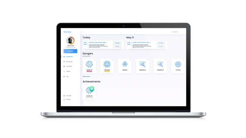 Heal App – screenshot 1