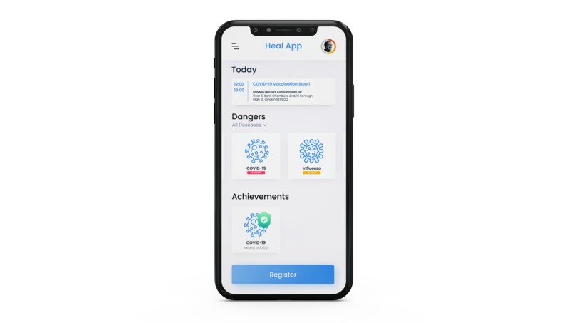 Heal App – screenshot 2