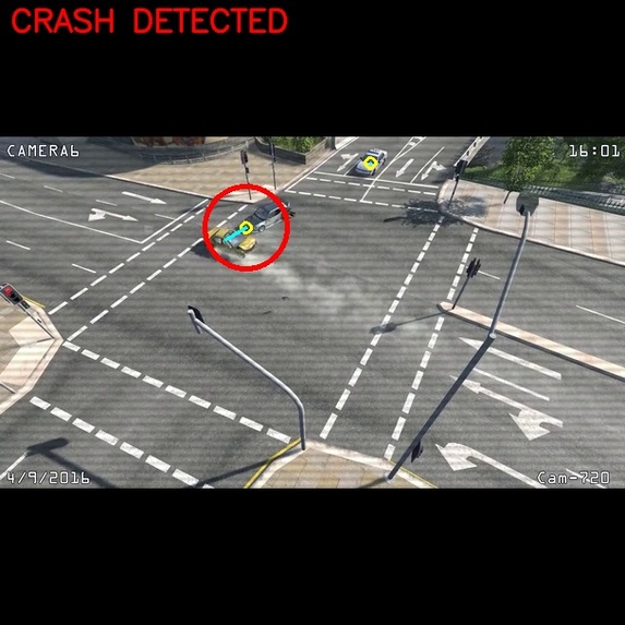 Accident Detection Using Camera Surveillance Video – screenshot 3