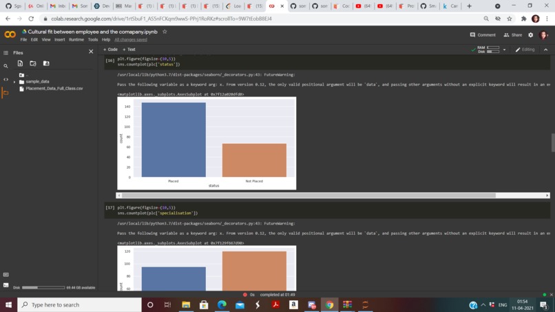 Cultural fit between candidates and the comapany – screenshot 1