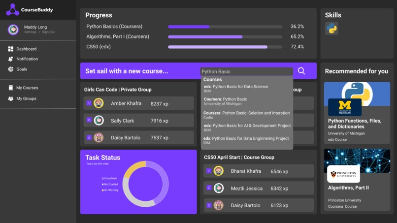 CourseBuddy – screenshot 2