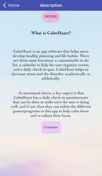 CalmHeart – screenshot 2