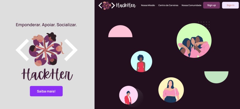 HackHer – screenshot 2