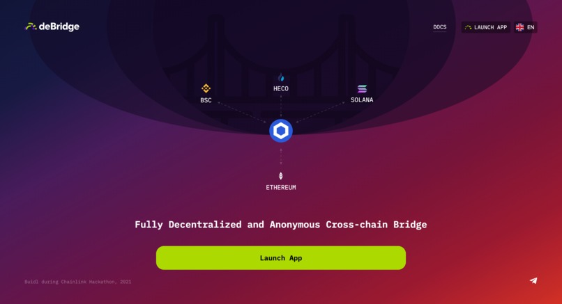 deBridge – screenshot 1