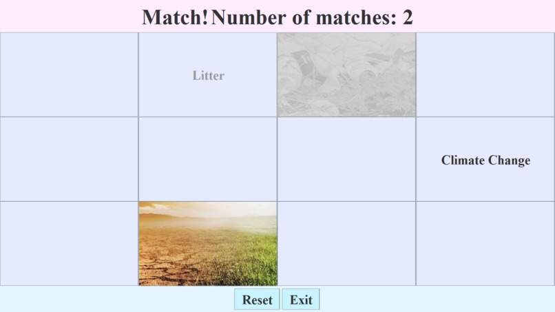 Environmental Education Memory Game – screenshot 4