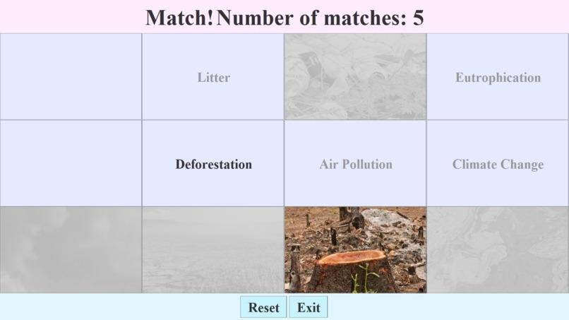 Environmental Education Memory Game – screenshot 7