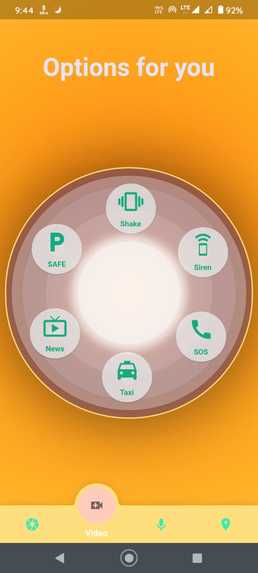 SheWalksSafe - A Women Safety Application – screenshot 1