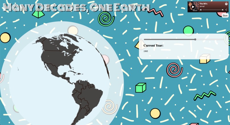 Many Decades, One Earth – screenshot 3