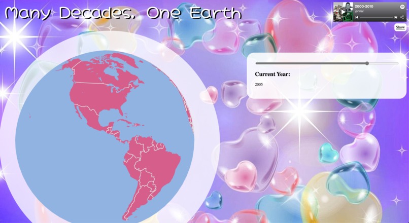 Many Decades, One Earth – screenshot 2