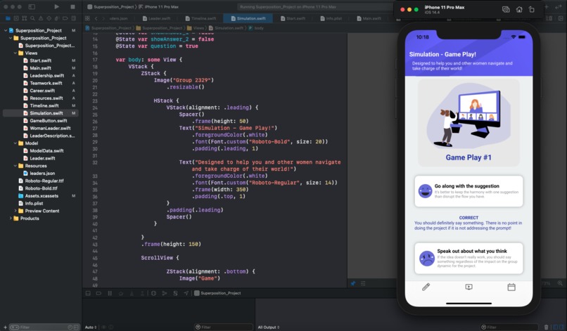 leadHER – screenshot 1