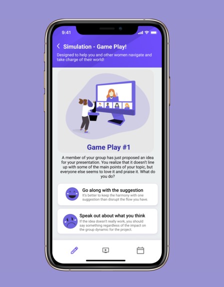 leadHER – screenshot 2