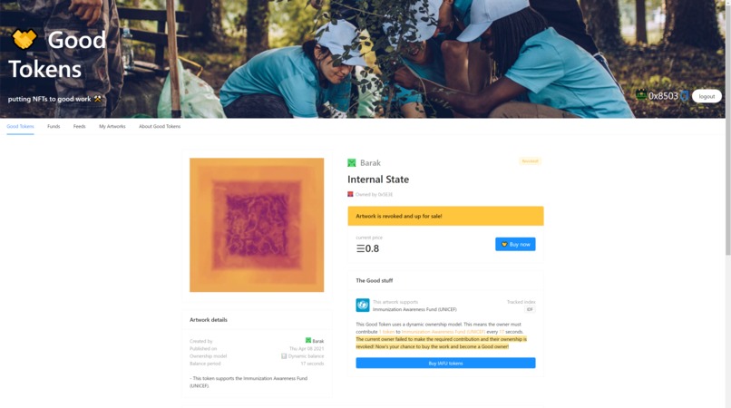 Good Tokens – screenshot 2