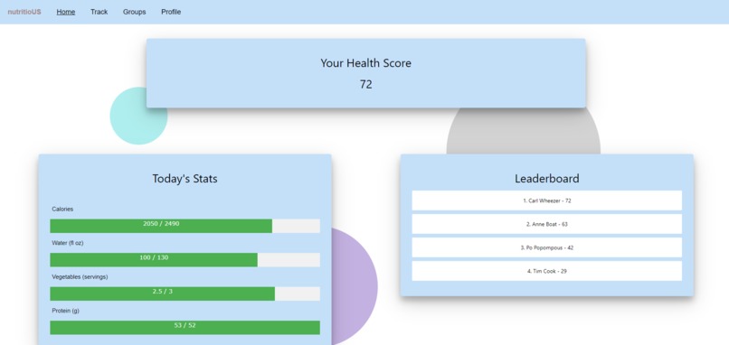 nutritioUS – screenshot 2