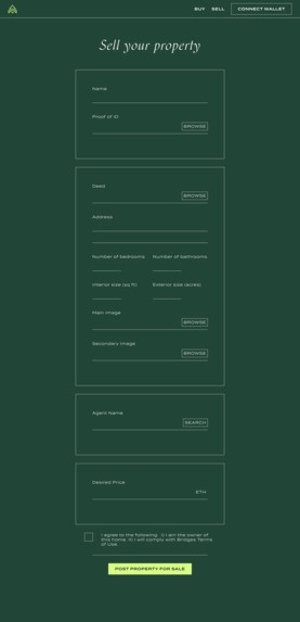 Bridges - Decentralized Real Estate Market – screenshot 2