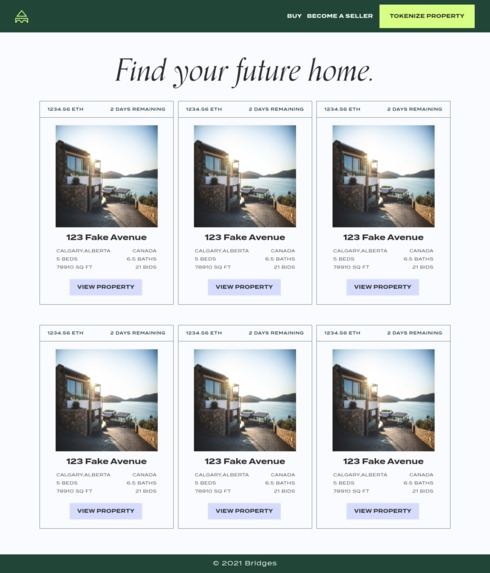 Bridges - Decentralized Real Estate Market – screenshot 4