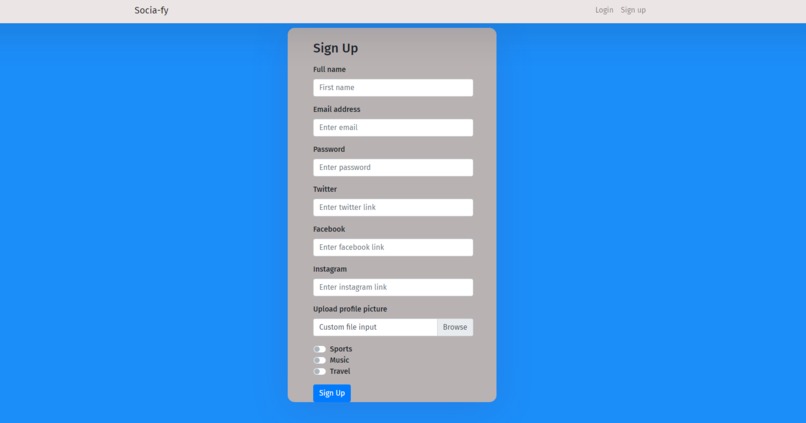 Socia-fy – screenshot 2