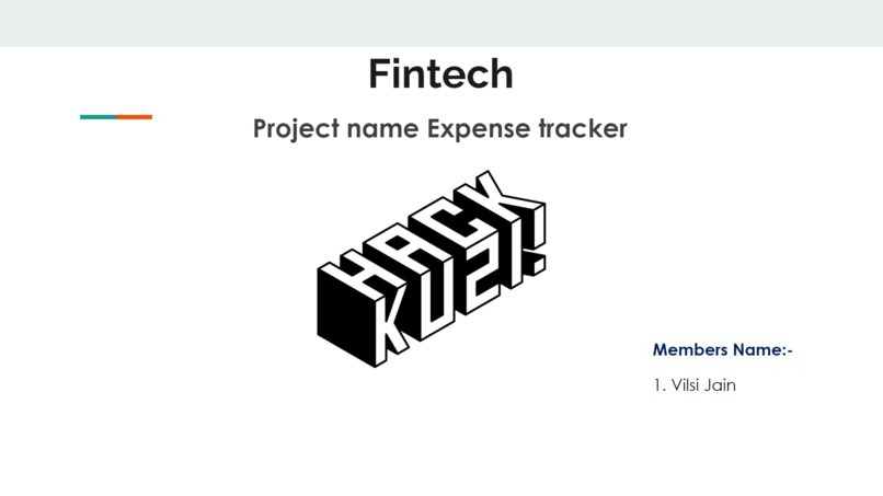 Expense Tracker – screenshot 1