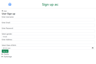 OSS - Orphanage Support System