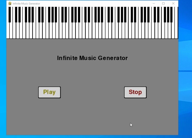 Infinite Music Generator – screenshot 1