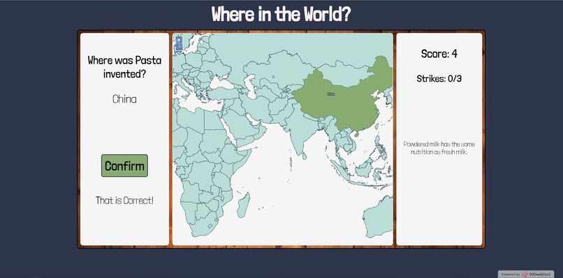 Where in the World? – screenshot 2