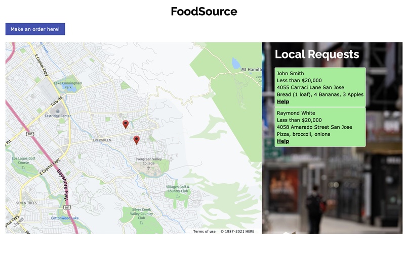FoodSource – screenshot 1