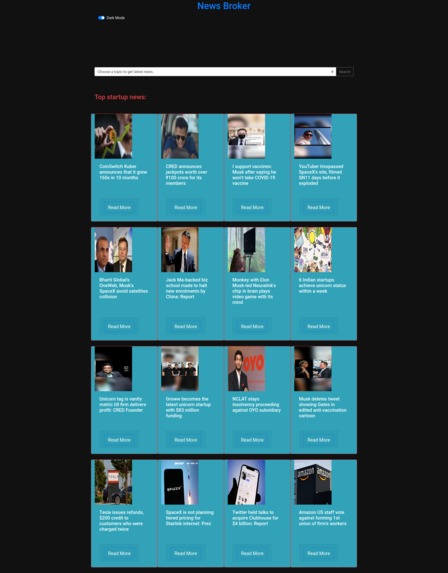 News Broker – screenshot 2
