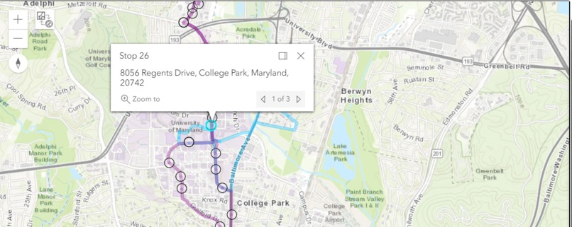TerpTransit – screenshot 2