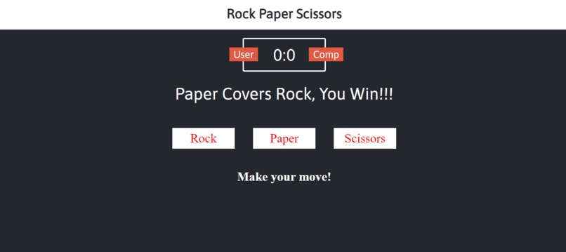 Rock-Paper-Scissors – screenshot 1