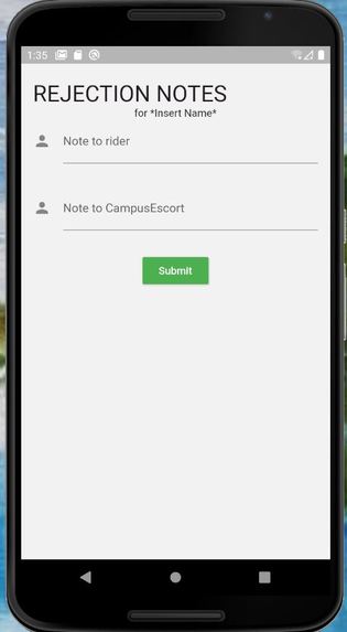 Campus Escort – screenshot 2