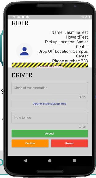 Campus Escort – screenshot 1