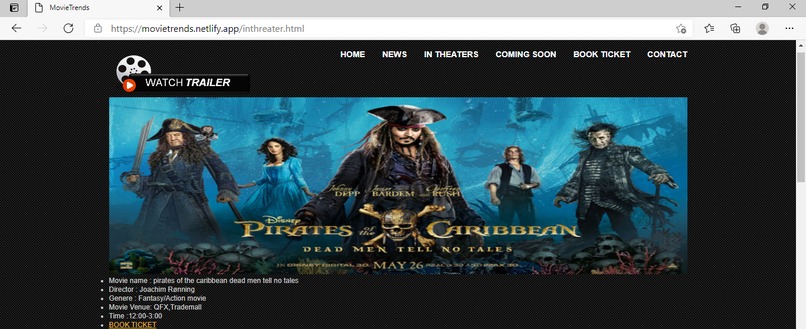 MovieTrends – screenshot 2