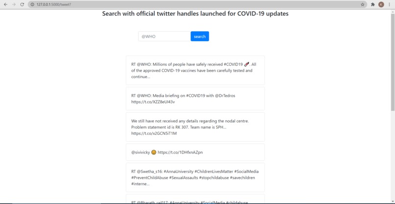 COVID-19 Analysis – screenshot 1