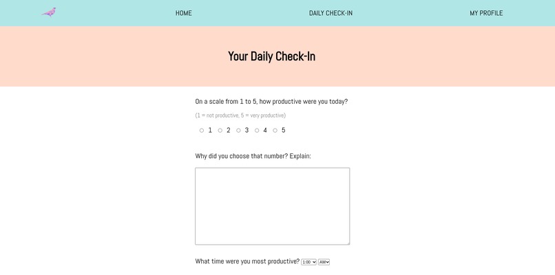 Starling: Motivation and Productivity Tracker – screenshot 2