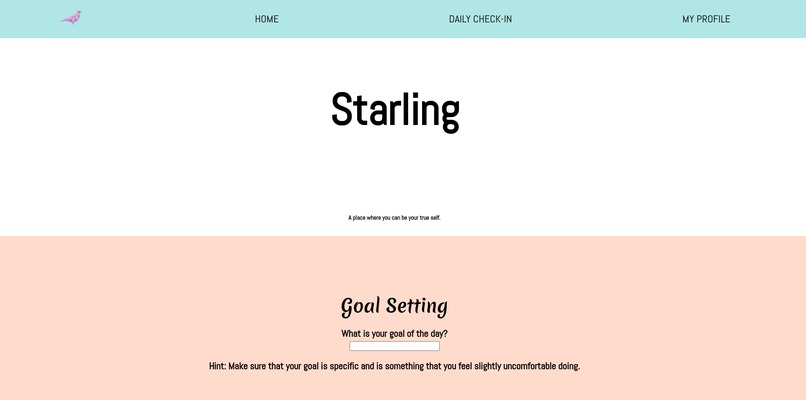 Starling: Motivation and Productivity Tracker – screenshot 1