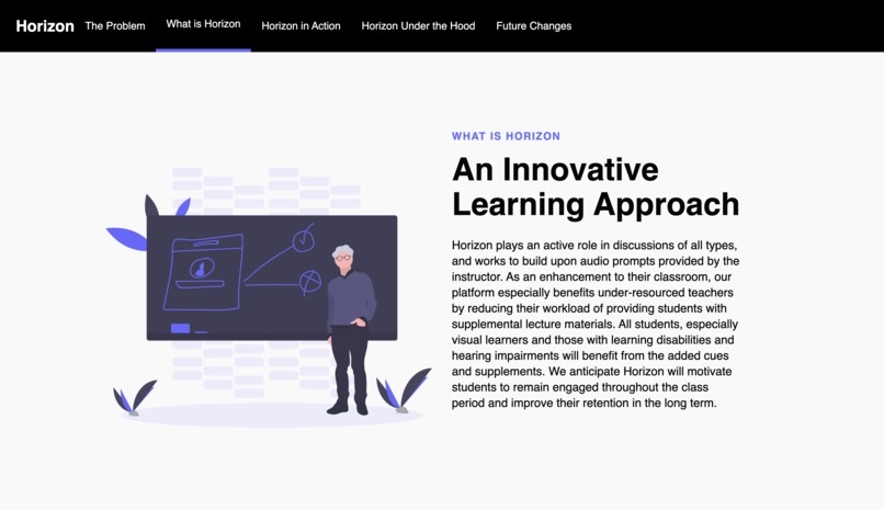 Horizon: Interactive Education at the Tip of Your Tongue – screenshot 3