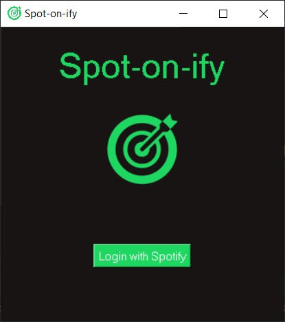 Spot-on-ify – screenshot 1