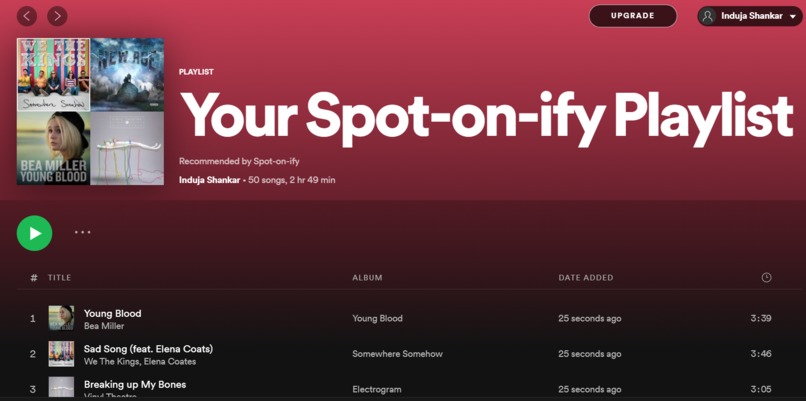 Spot-on-ify – screenshot 5