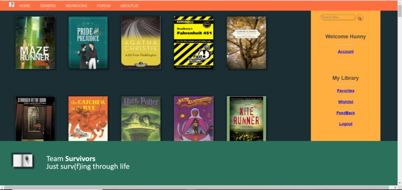 Survivors e-book – screenshot 1