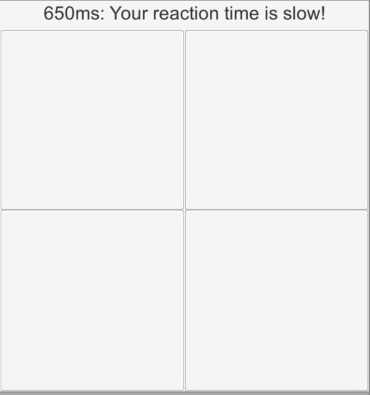 Impaired Reaction Detector – screenshot 3
