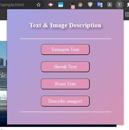 TiA: Text & Image Accessibility – screenshot 2
