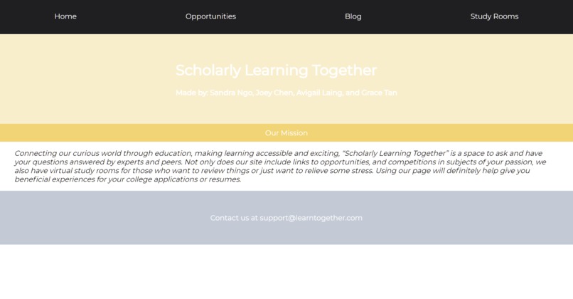 Scholarly Learning Together – screenshot 1