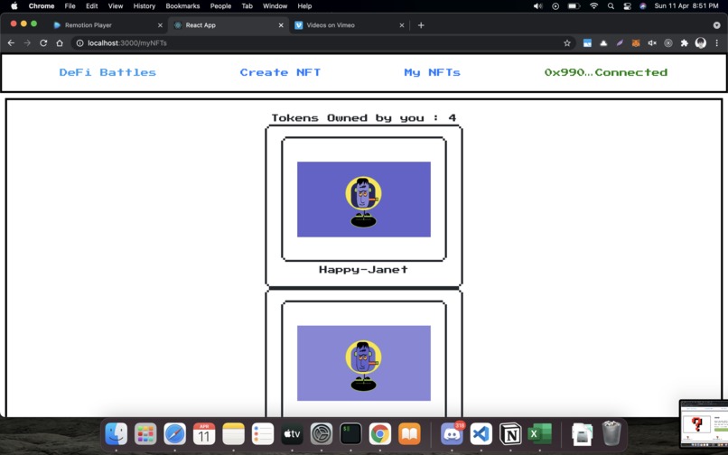 DeFi-Battles – screenshot 2